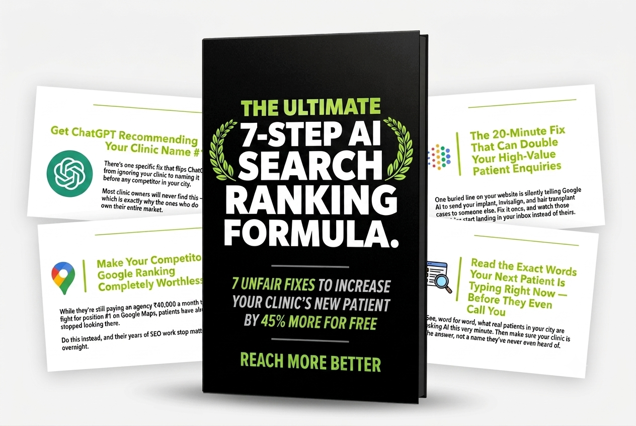 The Ultimate 7-Step AI Search Ranking Formula for clinics
